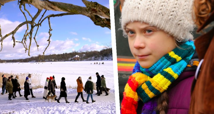 Greta Thunberg, Klimat, Vinter